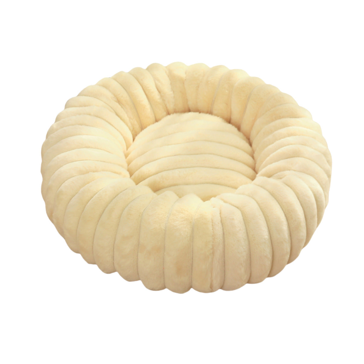 Plush Round Pet Winter Warm Sleeping Nest Kennel Mat