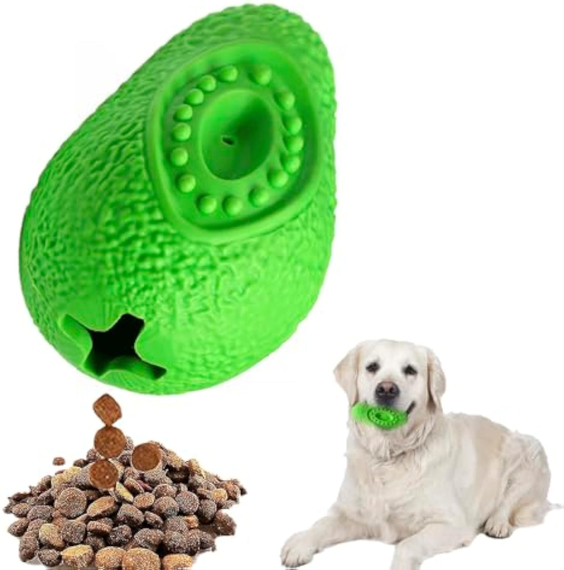 Pet Chew Toy Indestructible Rubber Teething Heavy Duty Toy
