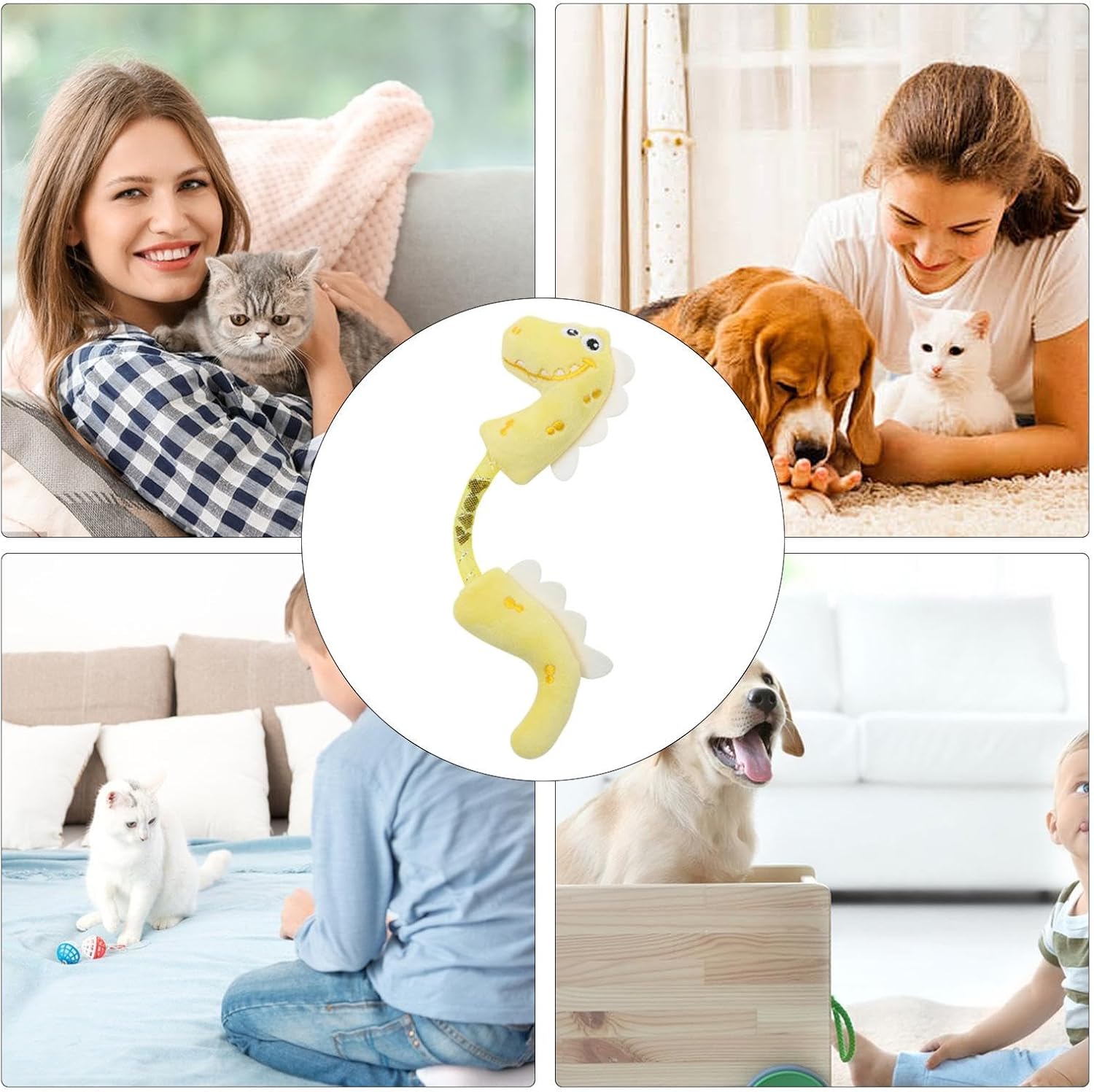 Pet Chew Rope Teeth Cleaning Interactive Toy