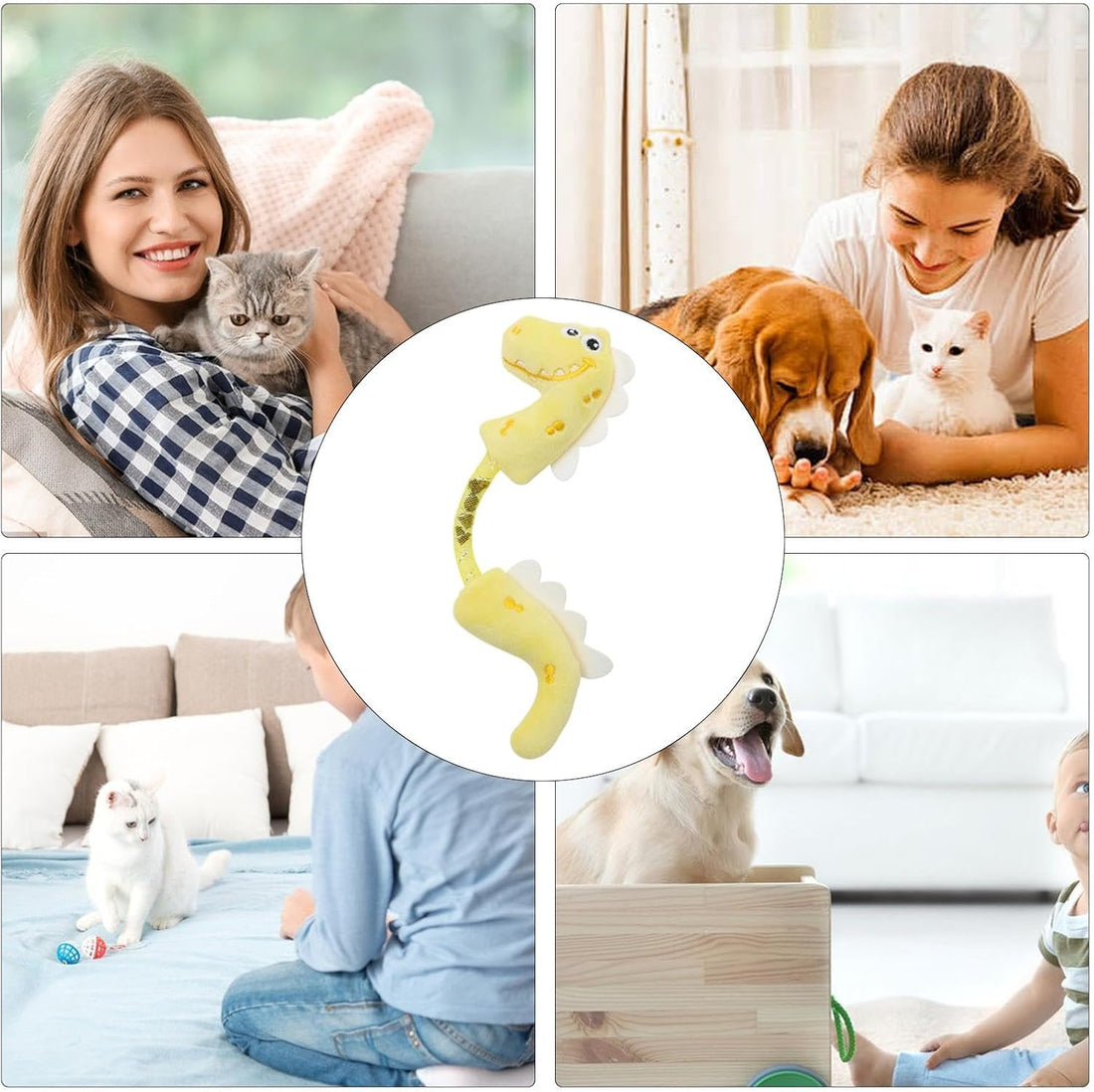 Pet Chew Rope Teeth Cleaning Interactive Toy