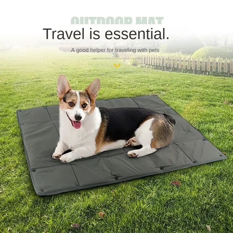 Pet Portable Travel Bed Carrier Mat Cushion Collapsible Kennel
