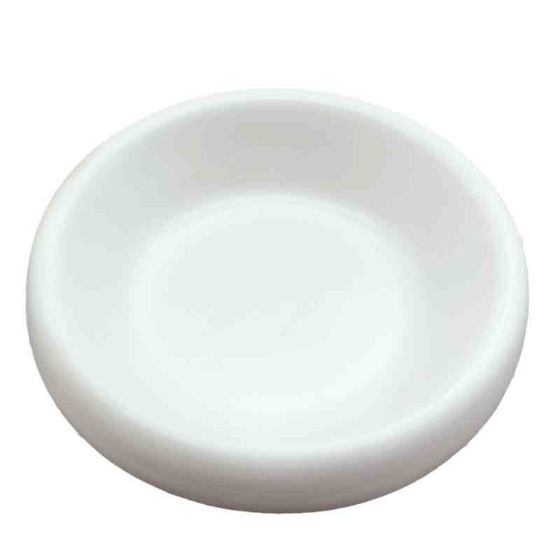 Solid Wood Pet Bowl With Ceramic Feeding Dish