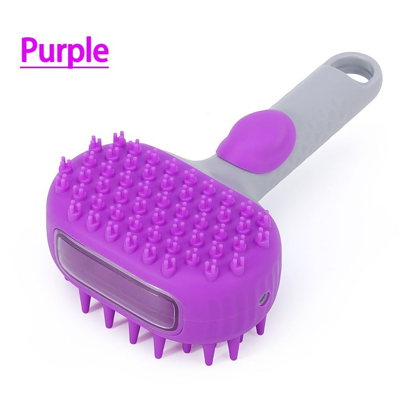 Pet Shower Brush For Bath Hair Cleaning And Grooming