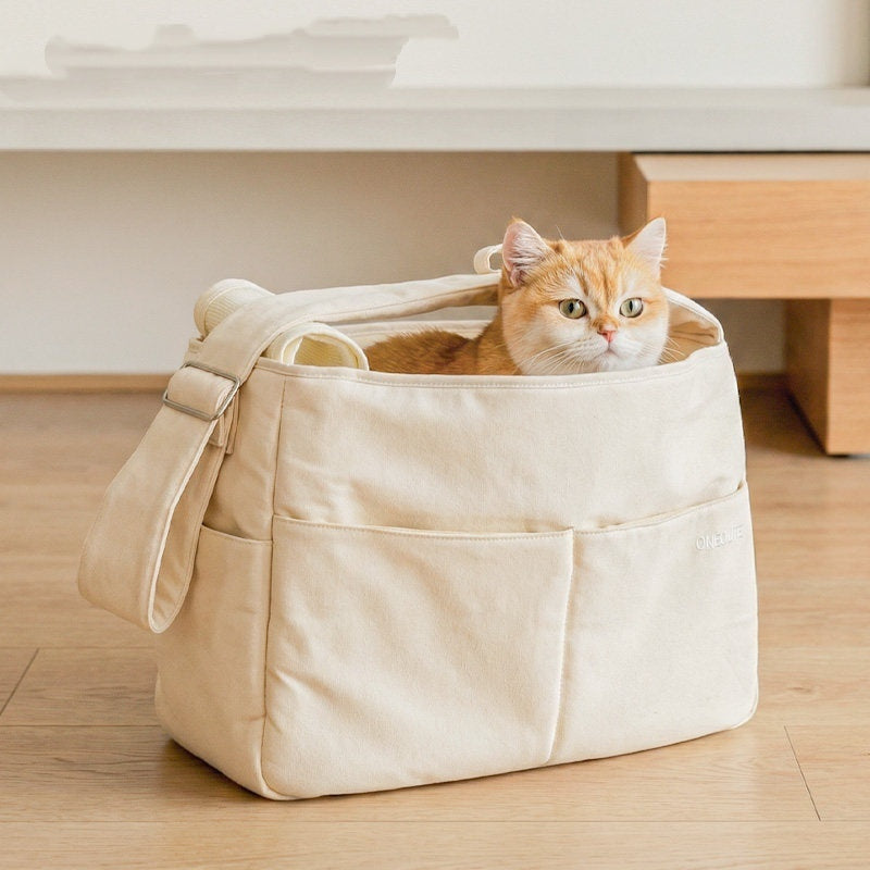 Pet Portable Carrier For Outdoor Travel And Transport