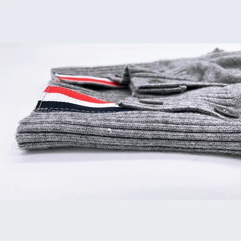 Pet Cardigan Sweater Warm Knit Clothing
