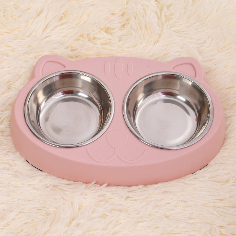 Pet Feeding And Drinking Bowl Rice Basin Dish