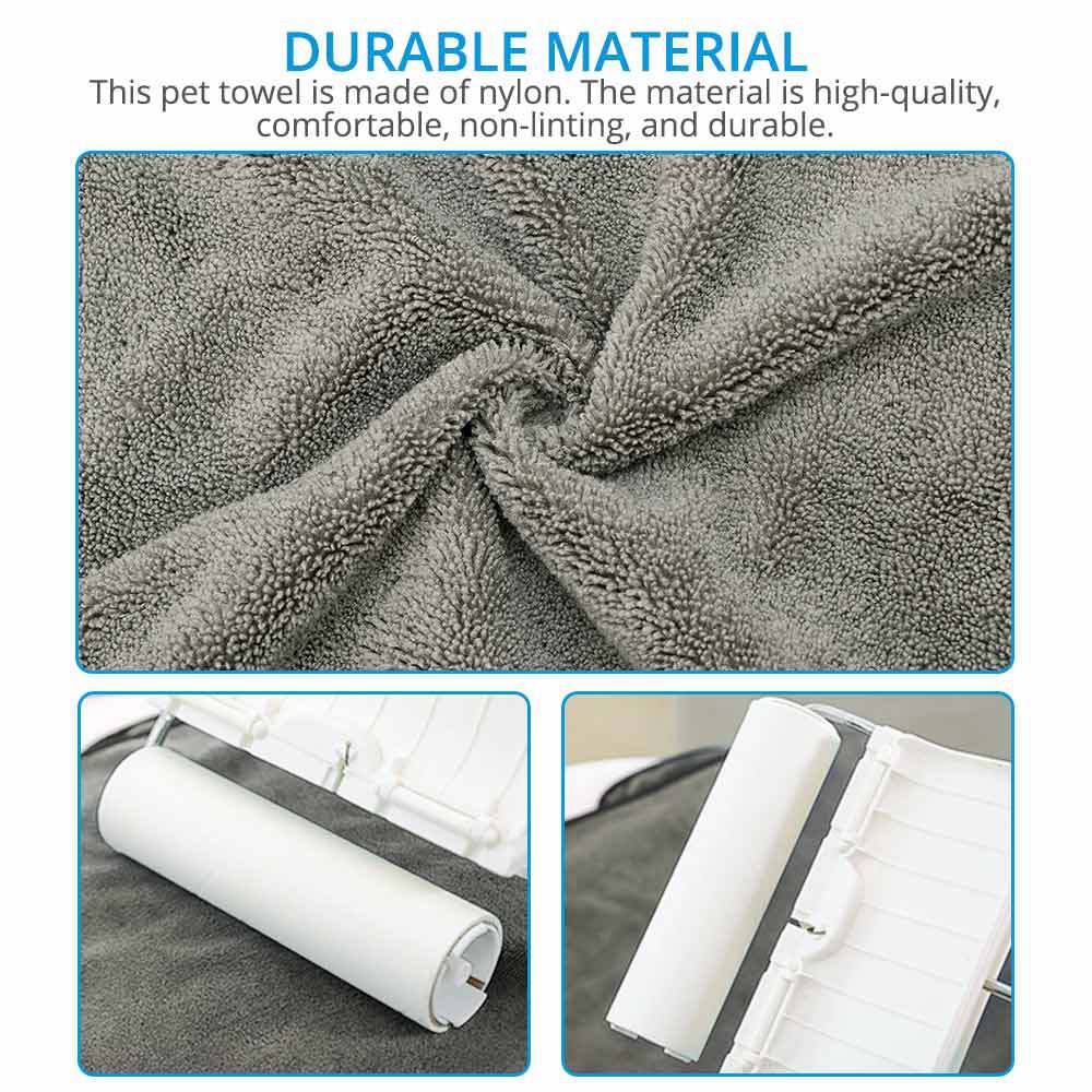 Pet Super Absorbent Bathrobe Towel For Quick Drying