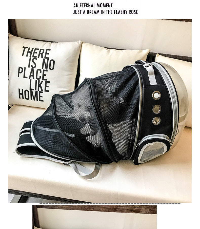 Pet Bubble Backpack Carrier Space Capsule Design Travel Bag