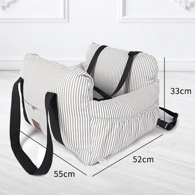 Pet Travel Safety Car Carrier For Secure Transport