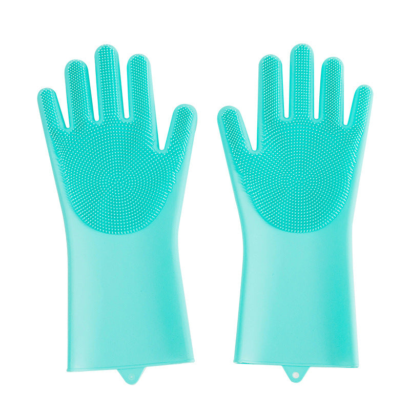Pet Silicone Grooming Glove Brush For Hair Cleaning And Massage