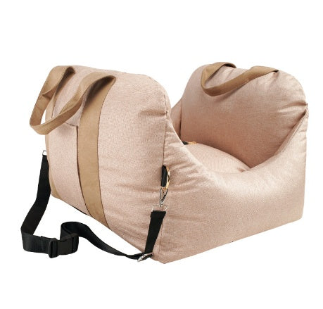 Pet Waterproof Car Seat Carrier Basket Portable Travel Bed