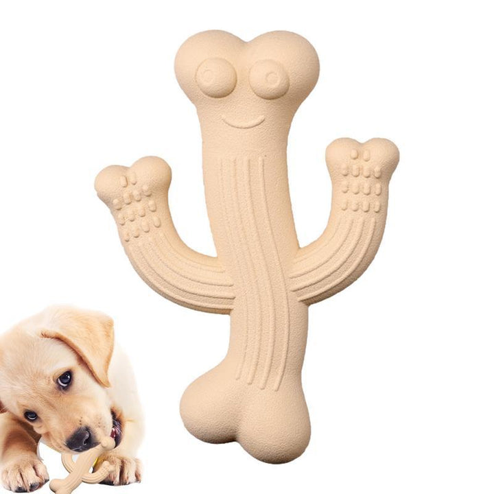 Pet Cactus Chew Toy Ultra Durable Interactive Boredom Buster