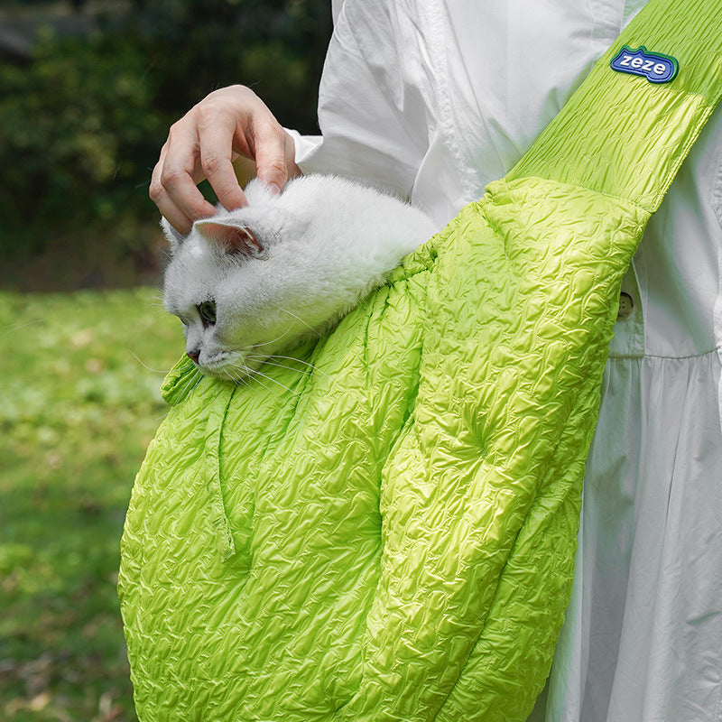 Pet Portable Shoulder Carrier Bag For Small Travel Pets