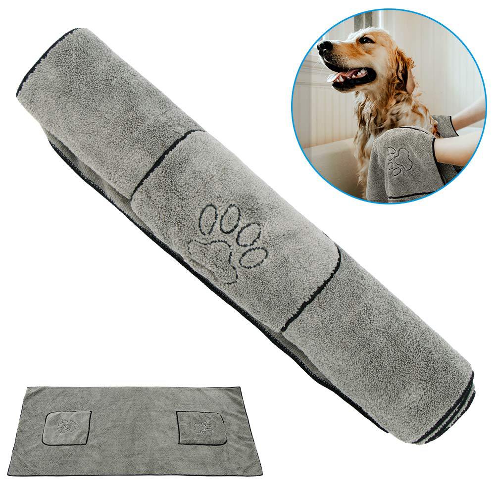 Pet Super Absorbent Bathrobe Towel For Quick Drying