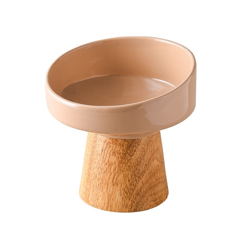 Elevated Ceramic Pet Food And Water Bowl