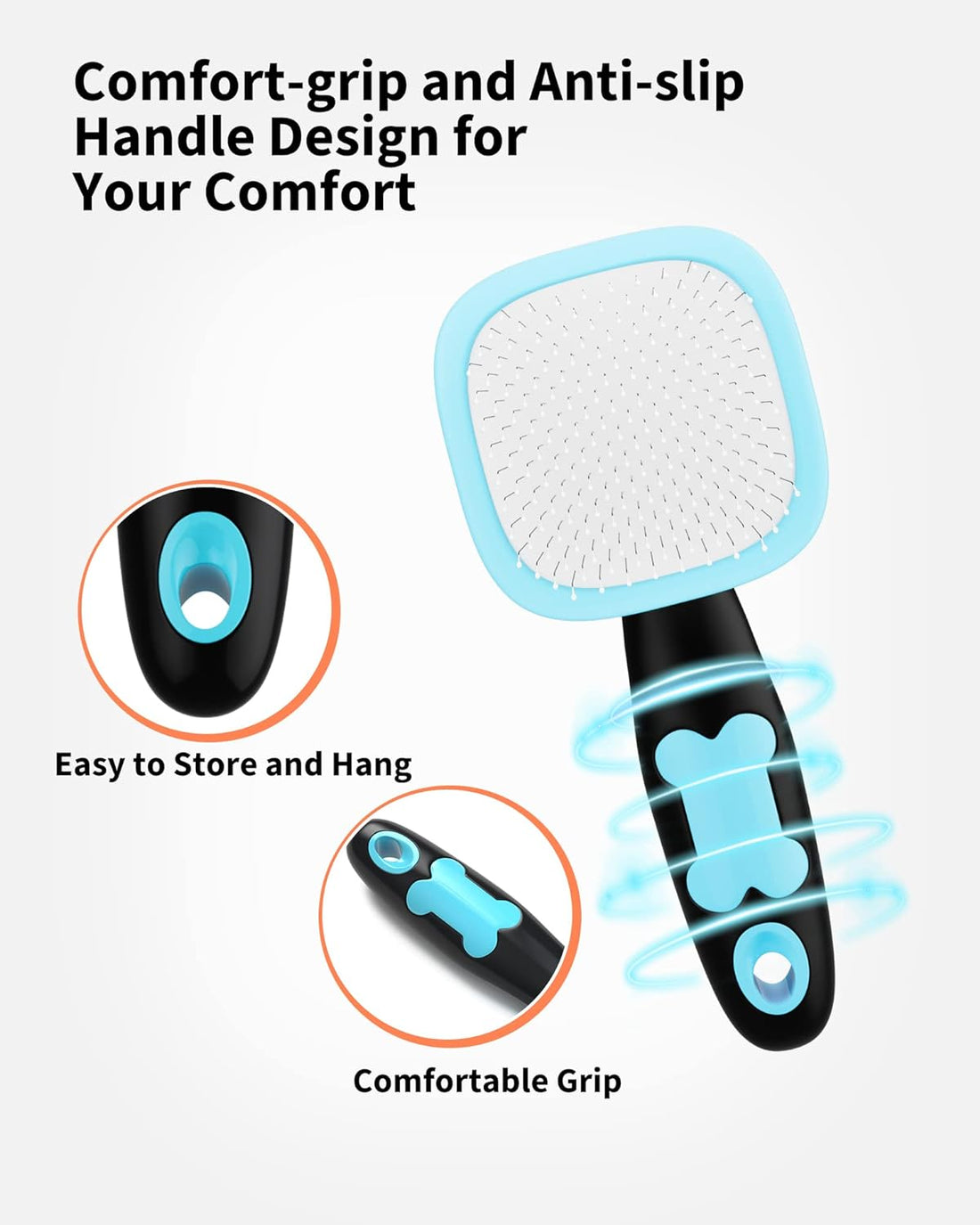 Pet Grooming Shedding Brush Hair Removal Grooming Tool