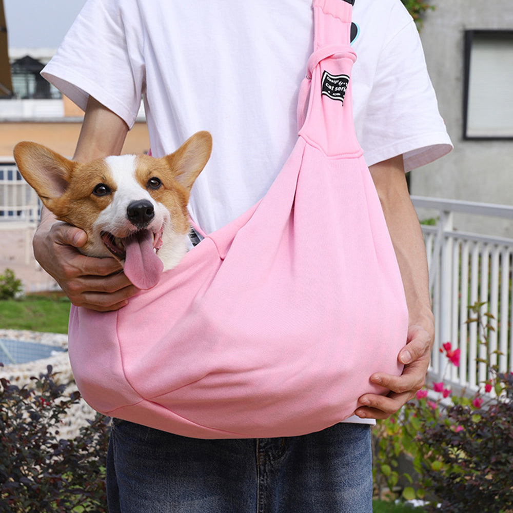 Pet Comfortable Cotton Single Shoulder Carrier Bag Travel Tote