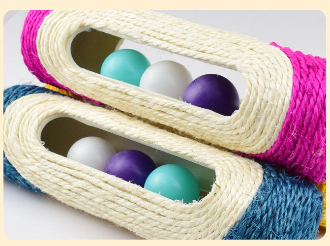 Pet Sisal Drum Interactive Climbing Toy