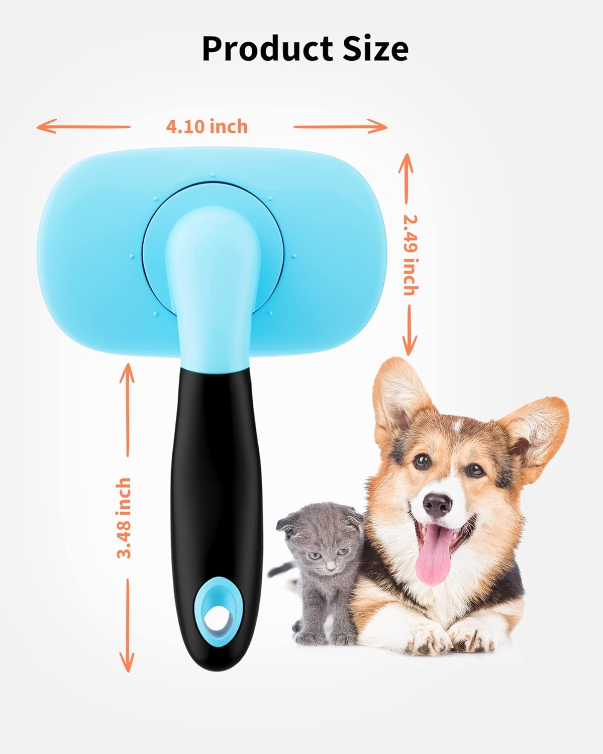 Pet Grooming Shedding Brush Hair Removal Grooming Tool