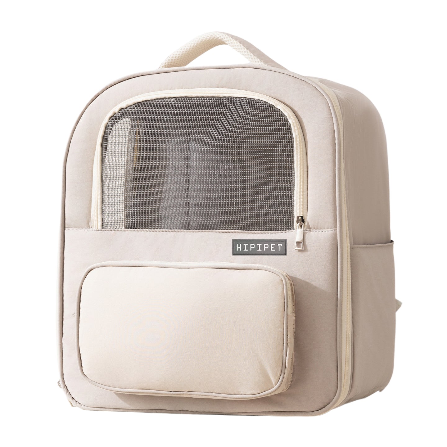 Pet Breathable Carrier Backpack With Mesh Window Travel Bag