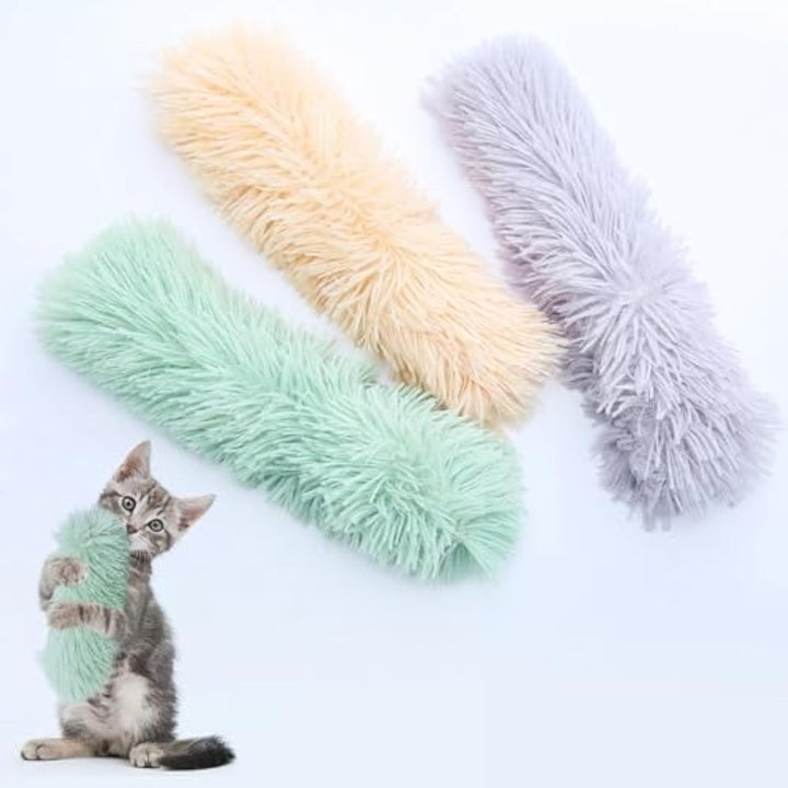 Pet Interactive Crinkle Catnip Pillow Toy