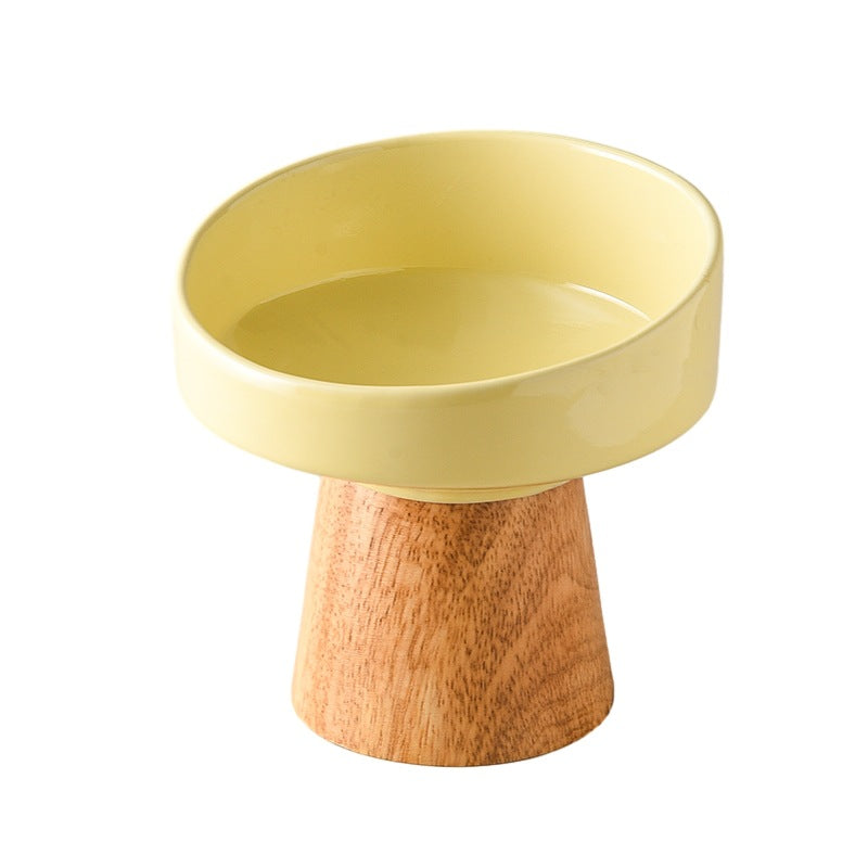 Elevated Ceramic Pet Food And Water Bowl