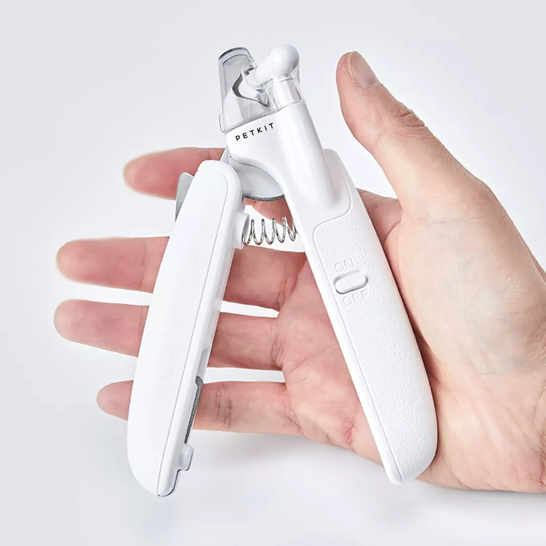 Pet Nail Clipper Scissor LED Light Trimmer Grooming Tool
