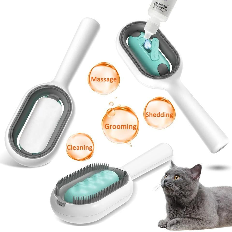 Pet Grooming Dematting Comb Hair Removal Cleaning Brush Tool