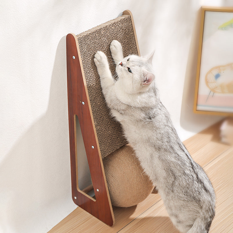 Pet Corrugated Scratching Board Toy