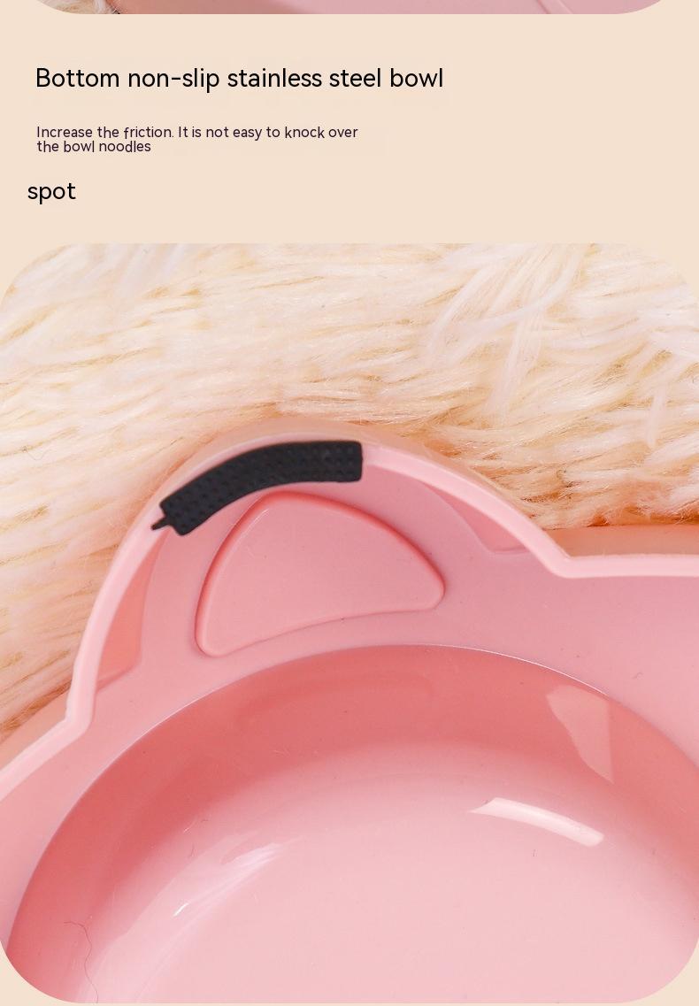 Pet Feeding And Drinking Bowl Rice Basin Dish