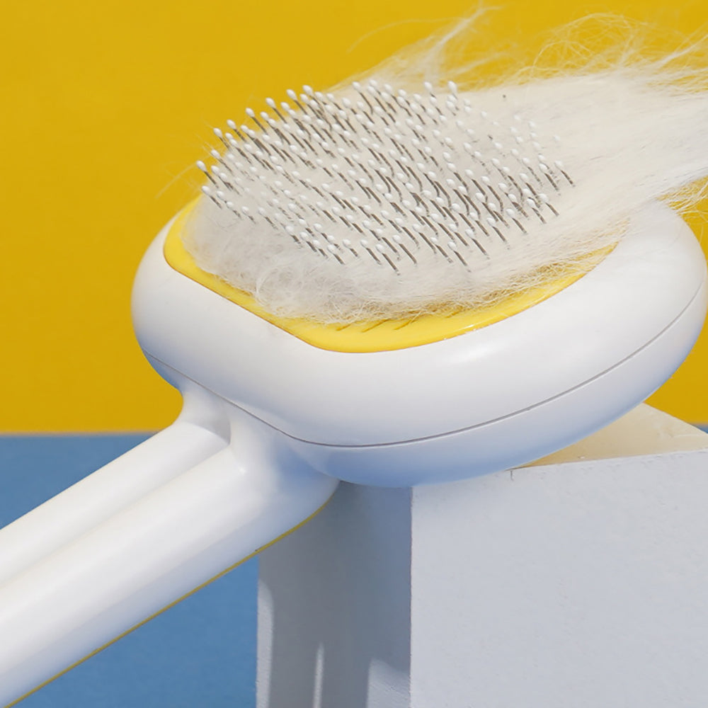 Pet Grooming Hair Removal Brush Loose Fur Cleaning Massage Comb