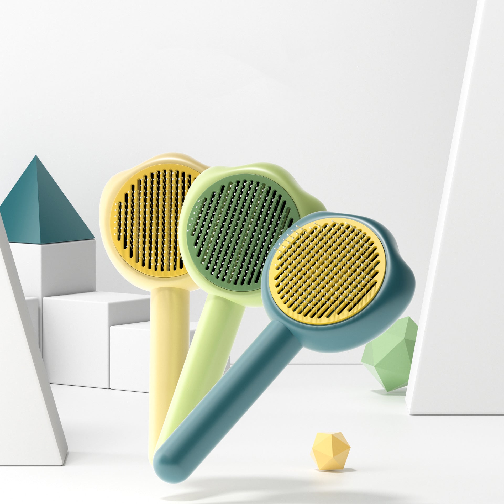 Pet Self Cleaning Grooming Comb Hair Removal Brush Cat Pet Tool